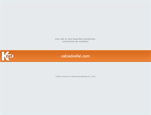 Tablet Screenshot of calzadosfal.com